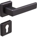 Çebi Kapı Kolu Modern A5106 Carlı MP27 YALE KAPI KOLU - Antrasit