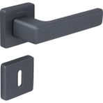 Çebi Kapı Kolu Zıpp C5212 MP67 Noktalı Gren ODA KAPI KOLU - Füme