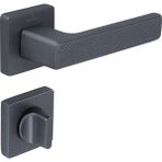 Çebi Kapı Kolu Zıpp C5212 MP67 Noktalı Gren WC KAPI KOLU - Füme