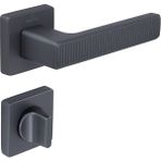 Çebi Kapı Kolu Zıpp C5219 MP67 Çizgili Root WC KAPI KOLU - Füme