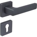 Çebi Kapı Kolu Zıpp C5219 MP67 Çizgili Root Yale Kapı Kolu - Füme