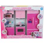 Çebi Toys Pilli 3 Lü Mutfak Seti - Pembe
