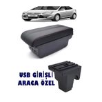 cebs store Ford Focus 3 2012-2020 Usbli Vidasız Kol Dayama Kolçak
