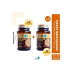 cece med Sağlıklı Saç Ve Tırnaklar Için Cececap 12 Vitamin 8 Mineral 2 X 30 Kapsül Multivitamin