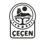 Çeçen Bayrak Folyo Kesim Etiket Siyah (15 x 11 cm)