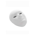 Çeçen Home (2 Adet) Iş Eğitimi Karton Boyanabilir Maske Beyaz, 25 X 20,6 X 5 Cm