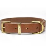 CecePet Horus Handmade Deri Köpek Tasması Açık Kahve L (46-55 Cm) Cl-Ho-T-L