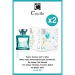 Cecile Cecile ıris Başdöndüren Koku Kalıcı Etki Bayan Parfüm Seti Edt 100ML X2 - 100 ml