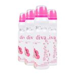 Cecile Diva Bayan Deodorant 150 Ml 4 Adet