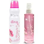 Cecile Diva Deodorant ve Bodt Mist Set