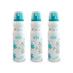 Cecile Iris 3x150 ml Kadın Sprey Deodorant