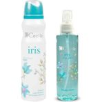 Cecile Iris Deodorant ve Bodt Mist Set