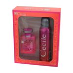 Cecile Lovely 100 ml EDT 150 ml Deodorant Kadın Set