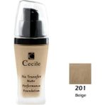Cecile No:201 No Transfer Matte Performance Mat Fondöten