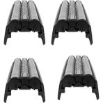 Cecilee3 4X Yedek Tıraş Makinesi Folyosu Ve Kesici Kafa Braun 52B Serisi 5 5020S, 5030,5030S,5040S,5050,5050Cc,5070,5070Cc,5090Cc (Yurt Dışından) - Siyah