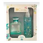 Cecilia Cecile Iris Kadın EDT Parfüm Body Mist 100 ml Fresh Çiçeksi Koku Seti