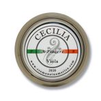CECILIA PB 2020 CREMONA IN AMERICA CECILIA 'A Piacere' Viola için Rosin, Viola Bows için özel olarak formüle edilmiş Viola Rosin (MINI (Half Cake))