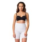 Cecimer 1 Beden Küçülten 2816 Kadın Iz Yapmaz Toparlayıcı Boxer Korse Beyaz, Beyaz, 2XL