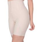 Cecimer 1 Beden Küçülten - Agraflı Lazer Kesim Yüksek Bel Korse 2832, Siyah, 2XL