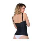 Cecimer 1 Beden Küçülten Göğüs Altı Balenli Askılı Korse Siyah 2946, Siyah, 2XL