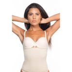 Cecimer 1 Beden Küçülten Kadın Bej Dikişsiz Bel Korsesi, Bej, 2XL