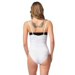 Cecimer 1 Beden Küçülten Kadın Bej Önden Agraflı Dikişsiz Göğüs Altı Body Korse 2043, Bej, 2XL