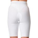 Cecimer 1 Beden Küçülten Kadın Beyaz Karyokalı Uzun Paçalı Korse 2923, Beyaz, 2XL