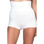 Cecimer 1 Beden Küçülten Kadın Beyaz Toparlayıcı Çift Kat Boxer Korse 2022b, Gri, XL