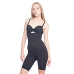 Cecimer 1 Beden Küçülten Kadın Siyah Double Yüksek Bel Paçalı Korse 2074, Siyah, 2XL