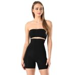 Cecimer 1 Beden Küçülten Kadın Siyah Seamless Boxer Korse 2007, Siyah, 2XL