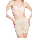 Cecimer 1 Beden Küçülten Kadın Ten Antiselülit Kalça Açık Boxer Korse 2034t, Bej, S