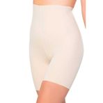 Cecimer 1 Beden Küçülten Kadın Ten Lazer Kesim Yüksek Bel Boxer Korse 2707, Bej, M