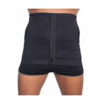 Cecimer 1 Beden Küçülten Siyah E1004 Erkek Bel Korse, Siyah, 2XL