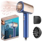 Cecotec Dryglam Nano Plasma Blue Saç Kurutma Makinesi | İyonik Fön Makinesi - Mavi