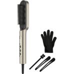 Cecotec Instantcare Lisse Iontech Saç Düzleştirici Fırça | İyonik Düzleştirici, Hızlı Şekillendirme - Gümüş