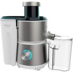 Cecotec Juice&fresh 400 Titan Beyaz Meyve Sıkacağı. 400 W, Hız 20000 Rpm, 1l'lik Küspe Tankı, 2 Hız, Siyah Titanyum Kaplı Disk, 350 ml Meyve Suyu Için Kase.