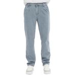 Cedy Denim CD354 Baggy Bol Kesim Uzun Bel Açık Gri Erkek Jeans Pantolon