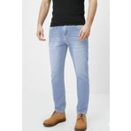 CEDY DENIM Dar Paça Erkek Yüksek Bel Kot Pantolon - Salaş Mom Jean -açık-mavi C333