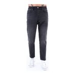 CEDY DENIM Dar Paça Erkek Yüksek Bel Kot Pantolon - Salaş Mom Jean -antrasit C333