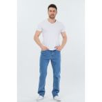 Cedy Denim Erkek Kot Pantolon Marcus Hunter Baggy Bol ve Salaş Moda C346 - Açık Mavi - 36 / 32