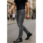 Cedy Denım Erkek Kot Pantolon Slim Fit Jean C304 - 33 / 32 - Gri