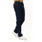 Cedy Denım Erkek Yüksel Bel Bol Kesim Boru Paça Kot Pantolon Reguler Fit Jean C336 - 29 / 32 - Ham Mavi