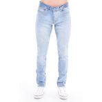Cedy Denım Slim Fit Erkek Jean Dar Paça Kot Pantolon C300 - Buz Mavisi - 36 / 34