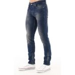 Cedy Denım Slim Fit Erkek Jean Dar Paça Kot Pantolon C300 - Mavi - 36 / 32