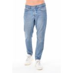 CEDY DENIMDar Paça Erkek Yüksek Bel Kot Pantolon - Salaş Mom Jean C333 - Açık Mavi - 30 / 28 - Dropsuz