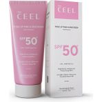 Ceel Spf 50+ Pembe Ton Eşitleyici Güneş Kremi 50 ml - Glutatyon ve Hyaluronik Asit Içeren Uva/u