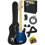 CEG-30BL 4-6 Yaş Çocuklar Için Amfili Full 1/4 30 Inç Elektro Gitar Seti Blue Black