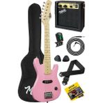 CEG-30PK 4-6 Yaş Çocuklar Için Amfili Full 1/4 30 Inç Elektro Gitar Seti Pembe