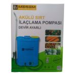 Cegel Ziraat Şarjlı Meşem 16 Litre Ilaçlama Pompası