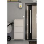 Ceha 3'lü Metal Ayakkabılık - Krem K.AYK-3 /AB1013 Krem